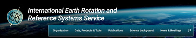 сайт Международной службы вращения Земли и опорных систем